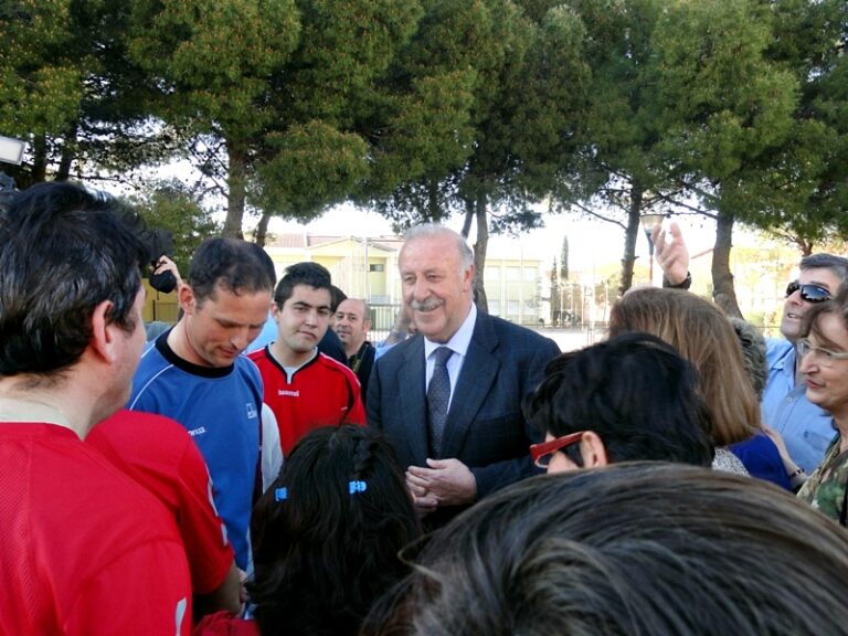 Del Bosque: “El deporte les va a hacer mejores a todos”