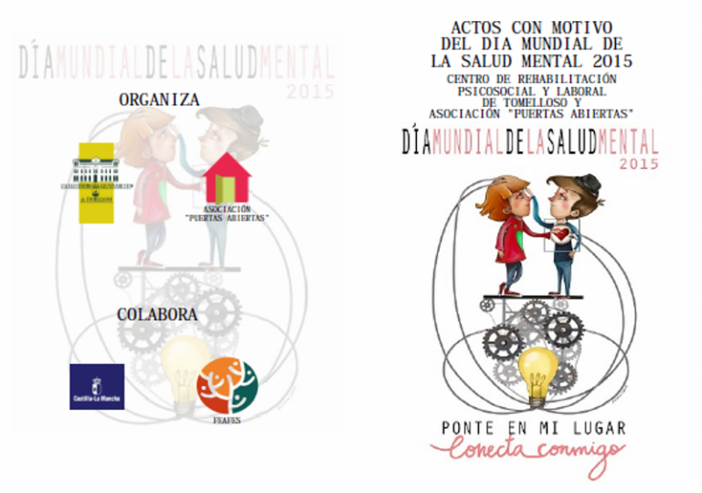 “Ponte en mi lugar. Conecta conmigo”: Puertas Abiertas y el CRPSL de Tomelloso celebran el Día de la Salud Mental