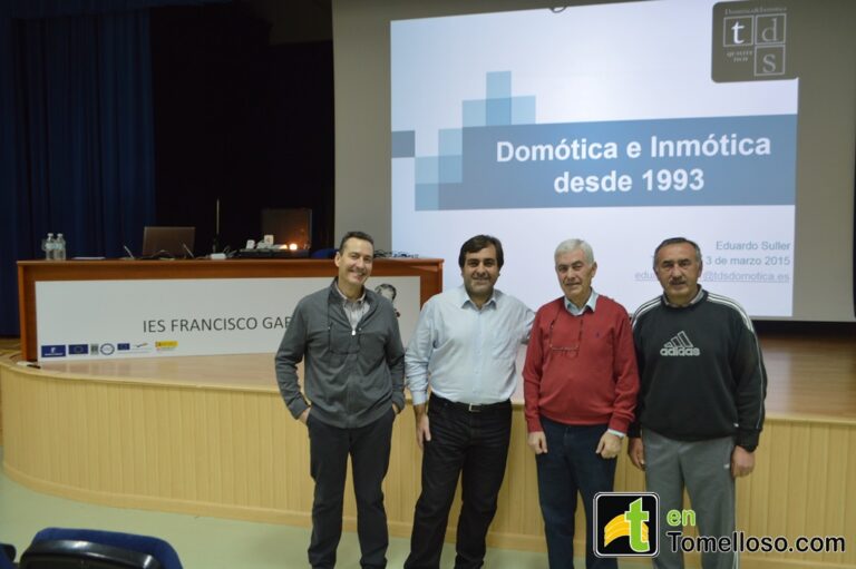 Interesante jornada sobre Domótica en el I.E.S. García Pavón de Tomelloso