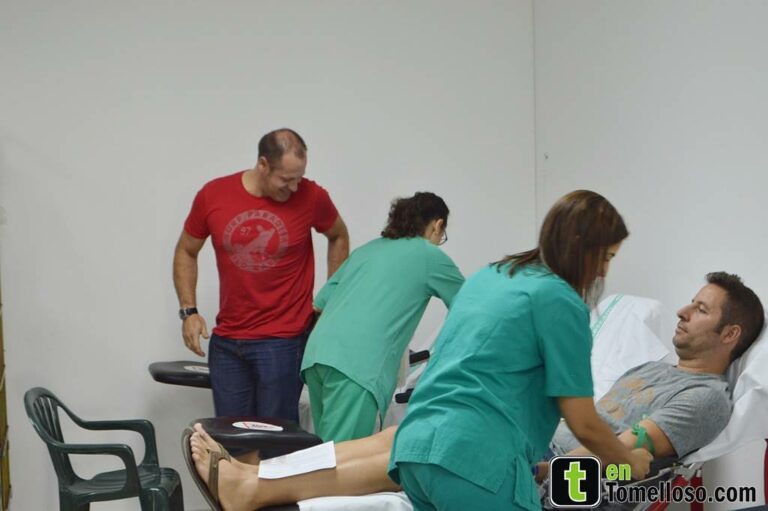 541 donantes dejan 236 litros de sangre en la última extracción de Tomelloso