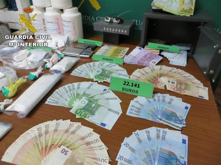Desarticulada una organización criminal dedicada al tráfico de drogas