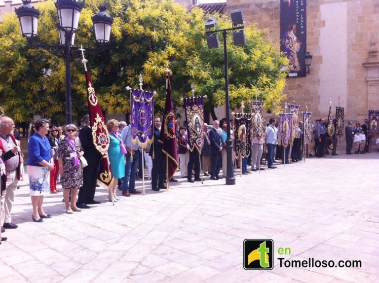 Catorce hermandades de Jesús de Medinaceli participan en el II Encuentro Regional celebrado en Tomelloso