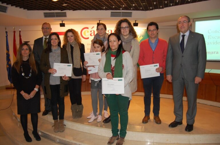 Un total de 93 comercios participarán en el Concurso de escaparates navideños de la Cámara