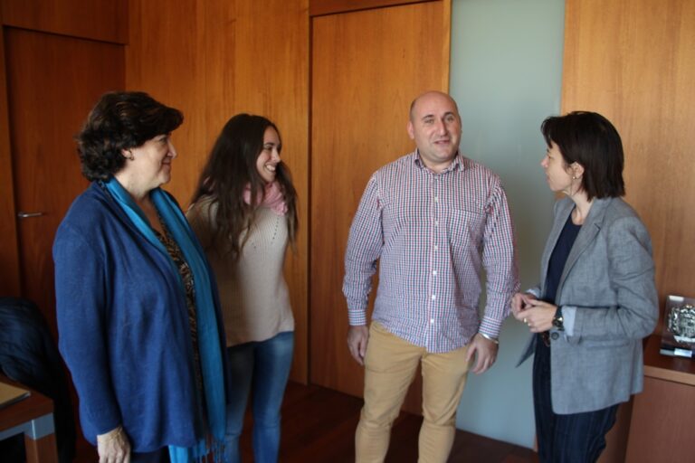 La consejera de Educación se reúne con el Delegado de Estudiantes de la UCLM