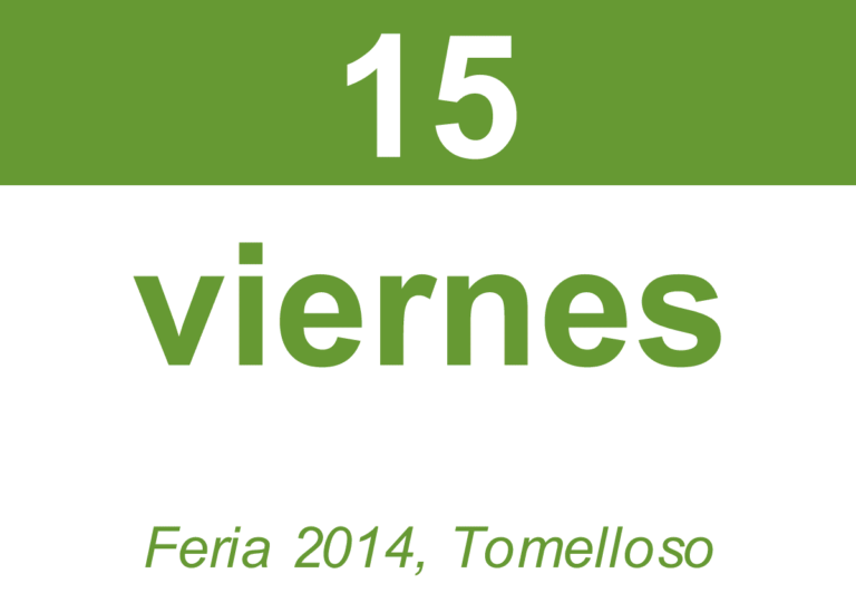 Viernes, 15 de agosto