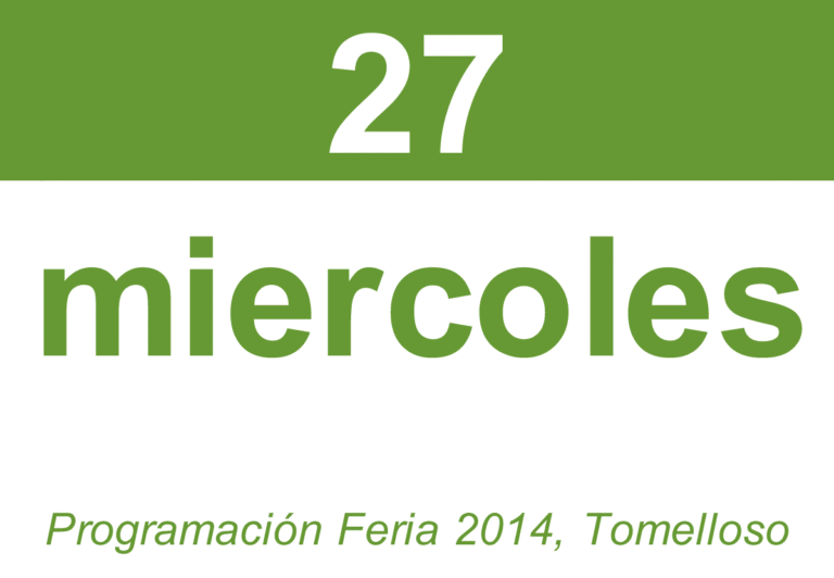 Miércoles, 27 de Agosto, “Día del Queso”
