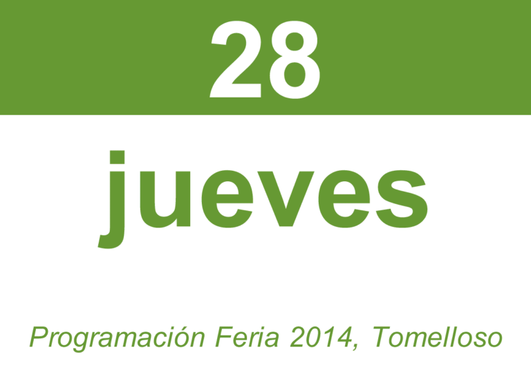 Jueves, 28 de agosto: “Día del Melón”