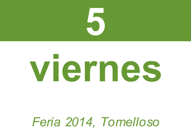 Viernes, 5 de septiembre