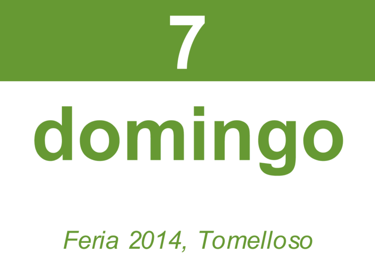 Domingo, 7 de septiembre