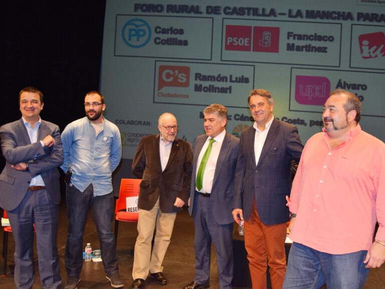 Éxito del primer Foro Rural de Castilla-La Mancha para las elecciones del 20D
