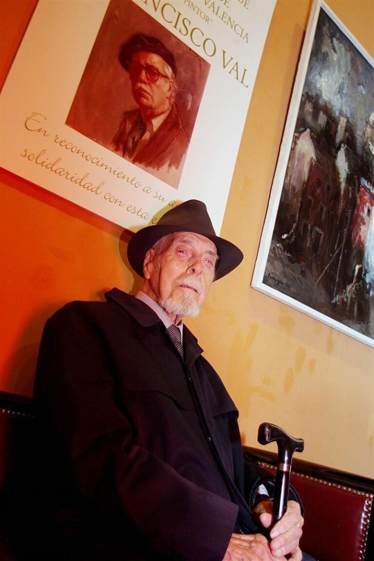 Fallece a los 100 años el pintor Francisco Val