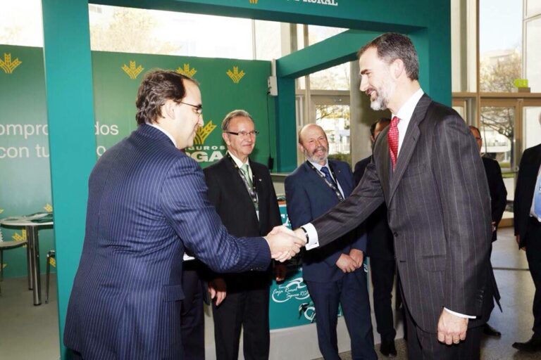 Globalcaja, con el Rey Felipe VI en el Congreso De Cooperativas Agroalimentarias