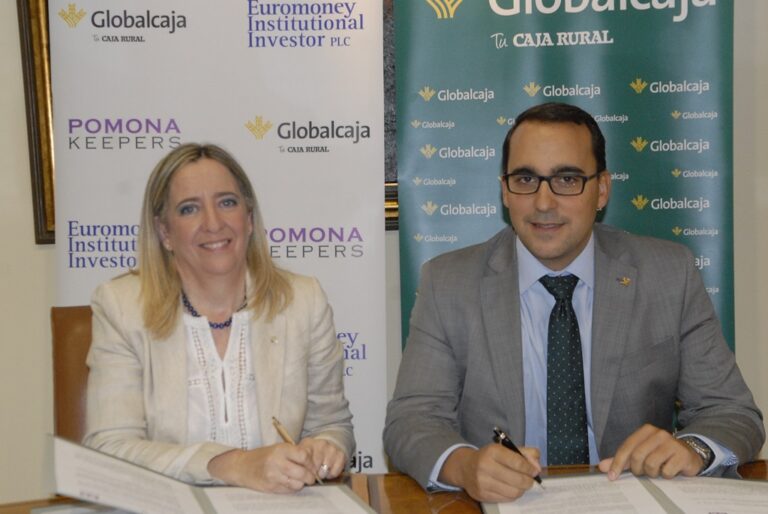 Firmado el convenio de colaboración entre Globalcaja y Pomona Keepers