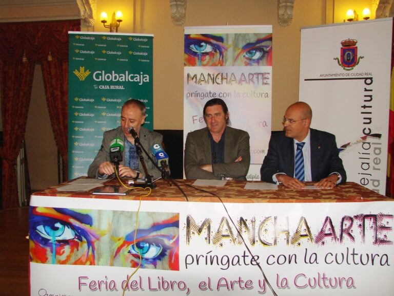 Globalcaja colabora con MANCHAARTE, Feria del libro, el arte y la cultura