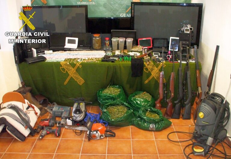 Detenidos en Tomelloso 26 integrantes de tres organizaciones criminales de tráfico de drogas