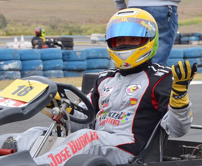 El piloto de Tomelloso Jose Burillo brilla en el Mundial de karting en Brasil