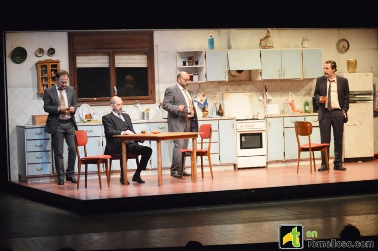Jugadores: Póker de actores en el Teatro Municipal de Tomelloso