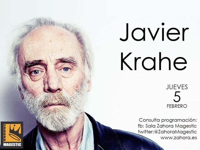 Javier Krahe lleva a Zahora Magestic sus canciones