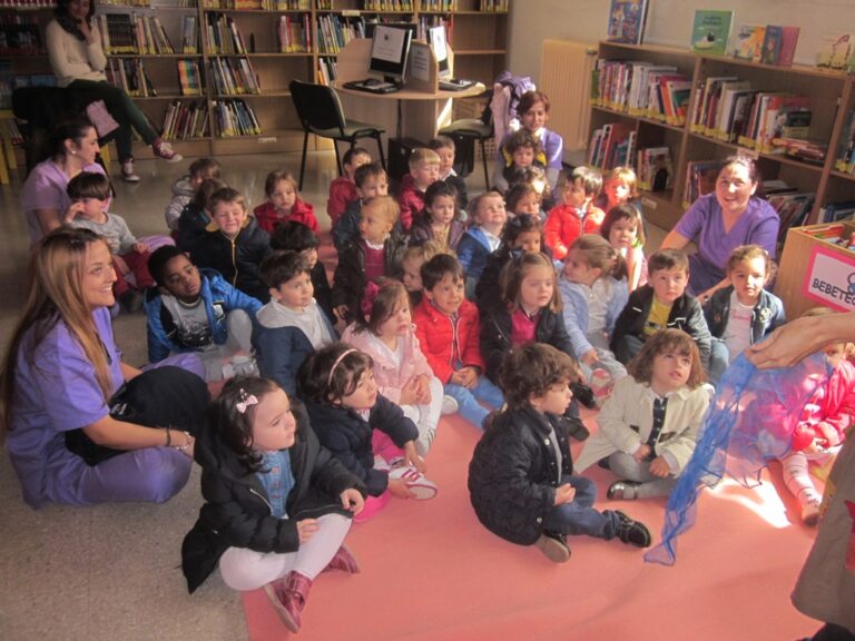 Los niños de la Escuela Infantil Lorencete de Tomelloso participan en los actos del Día del Libro