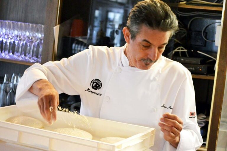Marquinetti armoniza pizzas de nueva creación con vinos de Jerez