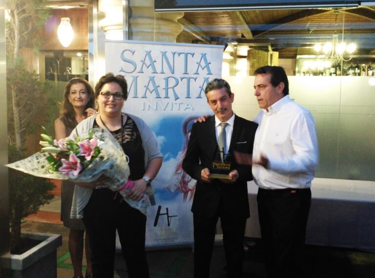 Marquinetti distinguido por la Asociación de Empresarios de Hostelería De Ciudad Real