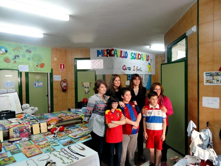 El C.P. Almirante Topete organiza un mercadillo solidario contra el cáncer infantil