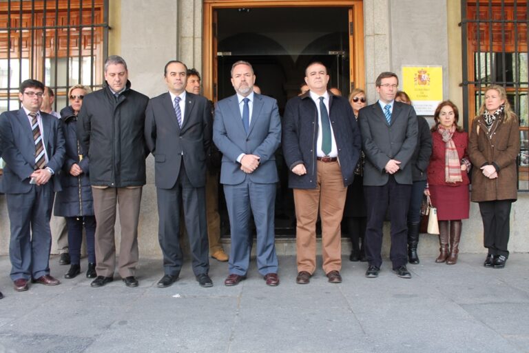 La Delegación del Gobierno guarda un minuto de silencio por las víctimas del accidente aéreo en Francia
