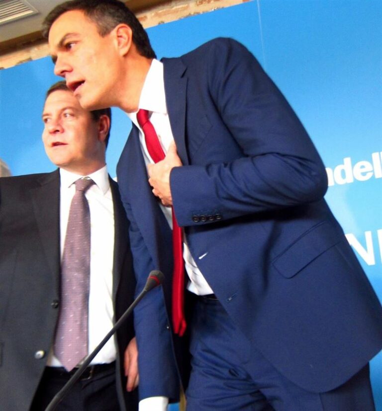 Page: “El único debate es si a La Moncloa va Rajoy o Sánchez”
