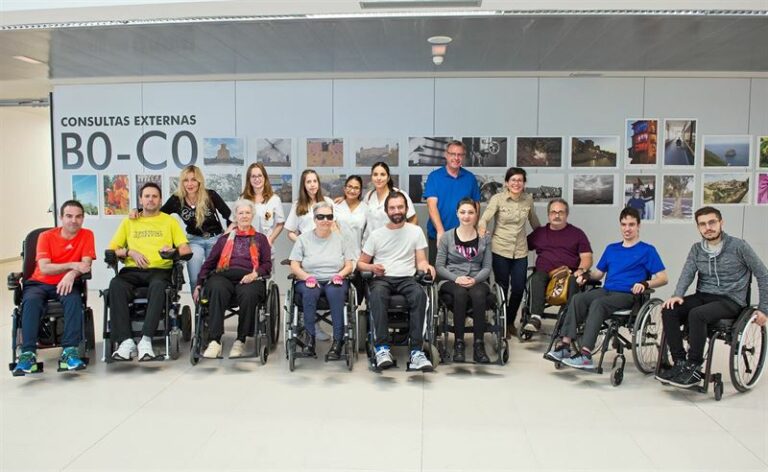 Un grupo de pacientes del Hospital Nacional de Parapléjicos, protagonistas del primer proyecto #tengounaideahnp