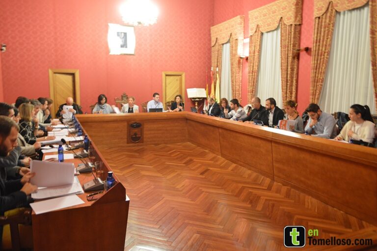 El pleno de octubre aprueba la modificación de la Ordenanza Fiscal de Tomelloso