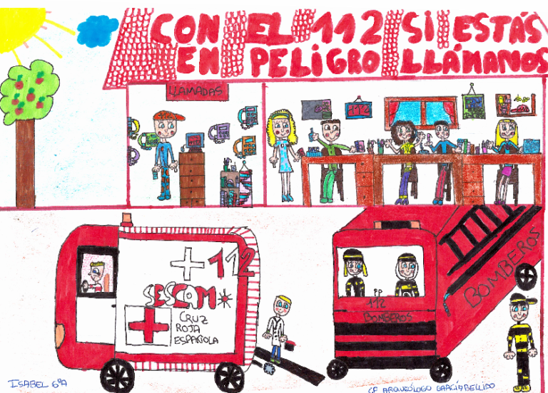 Alumnos de Mota del Cuervo y Villanueva de los Infantes ganan el III Concurso de Dibujo Escolar del 1-1-2