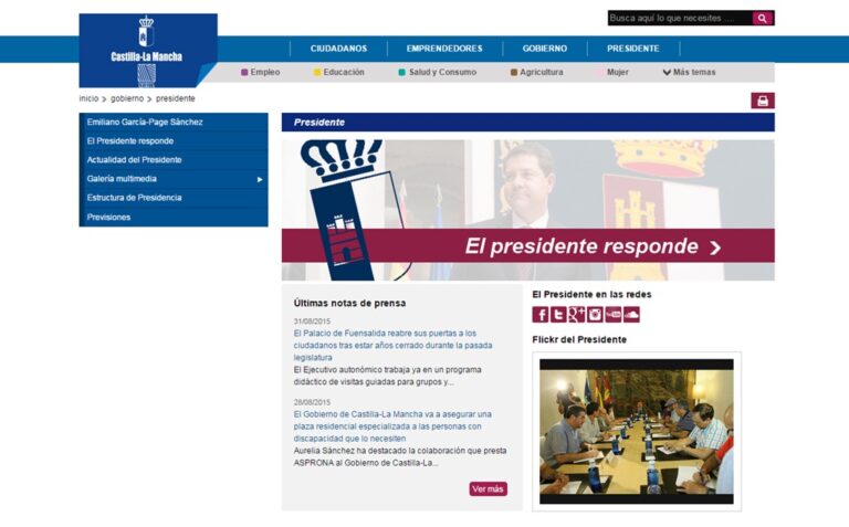 Page pone en marcha “El Presidente responde” para atender las demandas ciudadanas