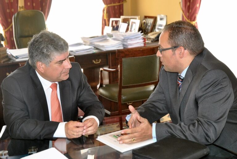 El alcalde de Tomelloso se reúne con el Director de Relaciones Externas de Mercadona