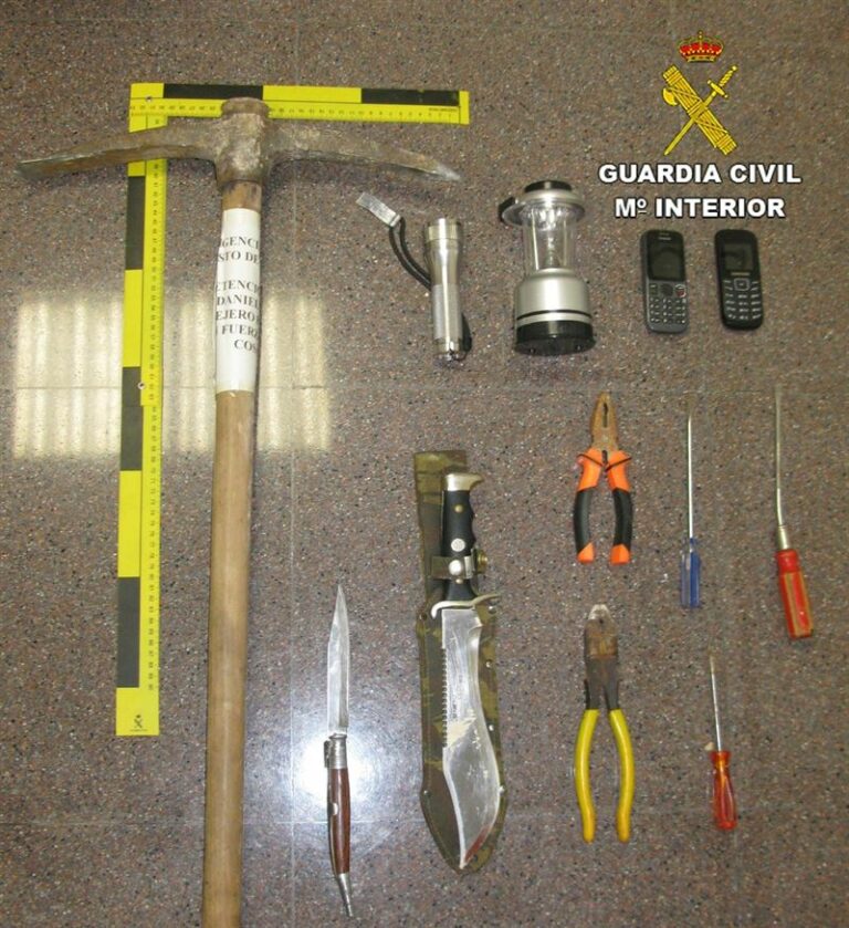 Detenido el autor de 37 robos en casas de campo