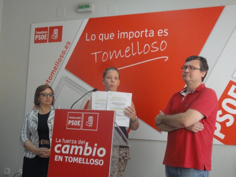 Para el PSOE, “es Cotillas quien debe pedir perdón a los ciudadanos de Tomelloso”