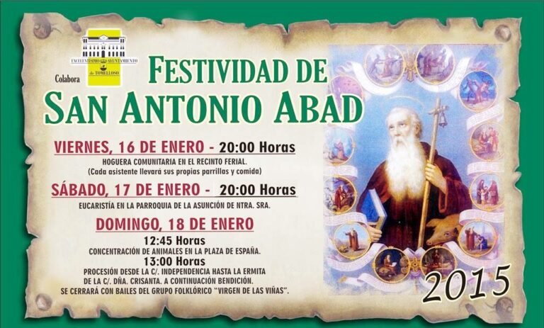 Numerosos vecinos asistieron ayer domingo a la festividad de San Antonio Abad