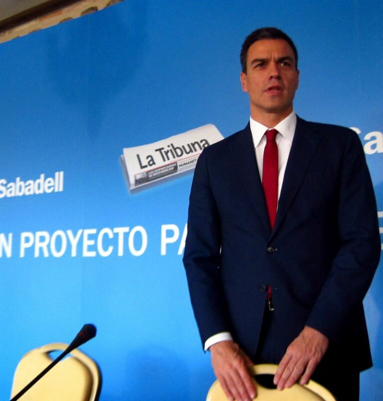 Sánchez: “Ganaremos a las dos derechas, a la de Rajoy y a la de Rivera”