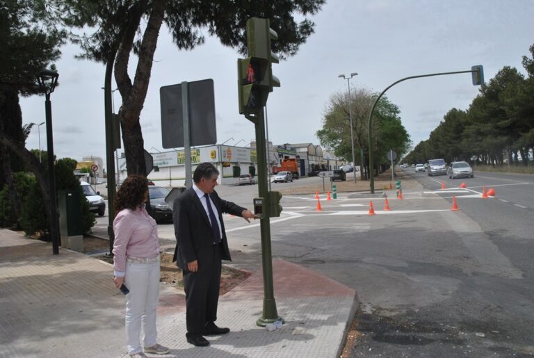 En su recta final, la remodelación del cruce del cementerio de Tomelloso