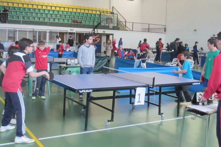 Tomelloso acogió la fase final del Campeonato Provincial Escolar de Tenis De Mesa