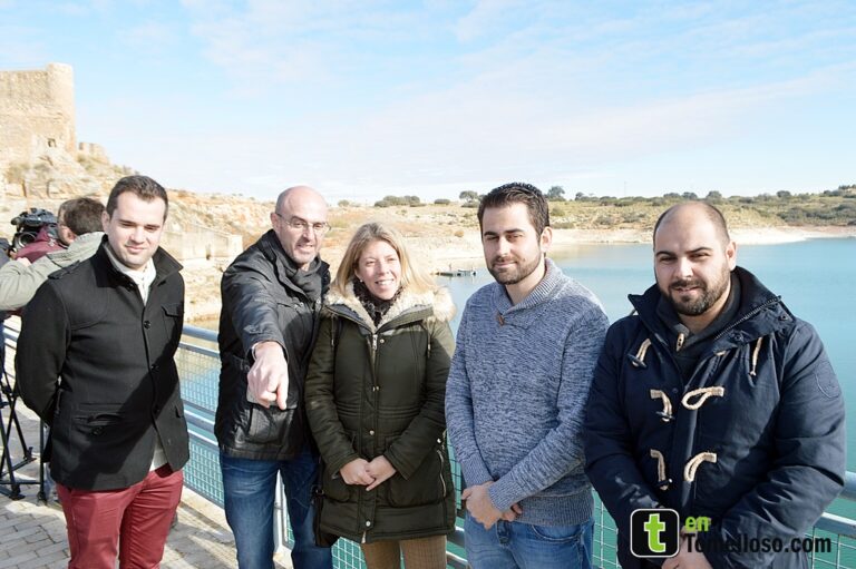En marcha las obras de la toma flotante del Pantano de Peñarroya