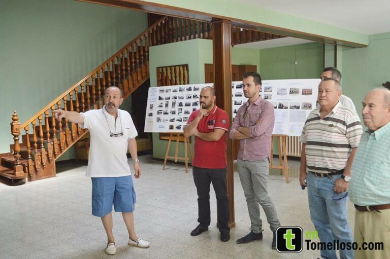El Casino San Fernando acoge la exposición “101 años de la llegada del tren a Tomelloso”