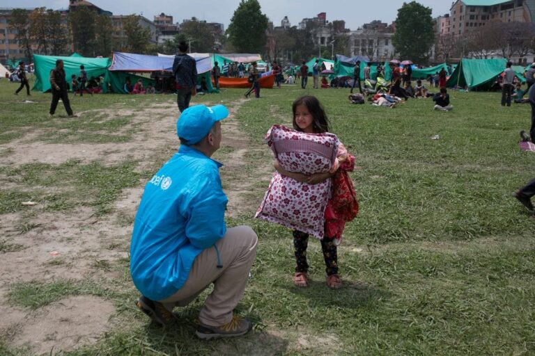 Terremoto en Nepal: nuevo llamamiento urgente de UNICEF