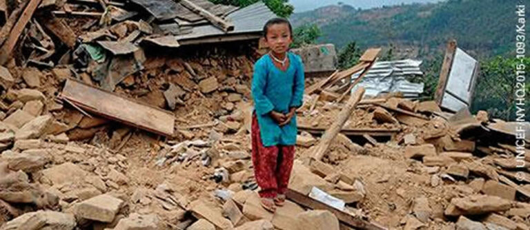 El terremoto en Nepal ha supuesto un daño emocional sin precedentes a los niños