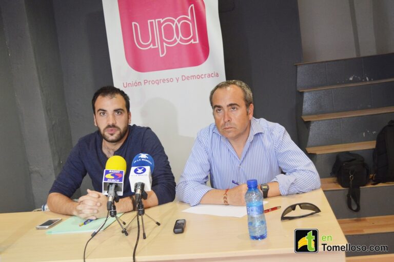 Álvaro Rubio: “Valoramos como un éxito mantener el concejal de UPyD en Tomelloso”