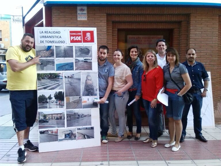 El PSOE informa sobre las propuestas urbanísticas realizadas en el Ayuntamiento