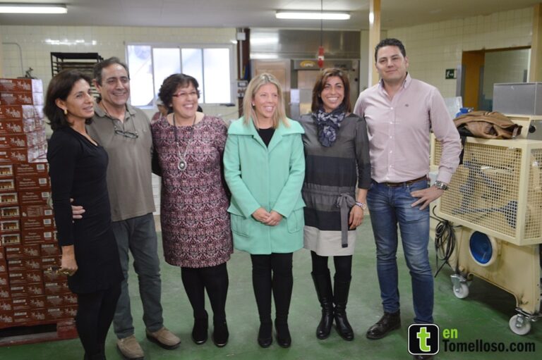 Olmedo y Jiménez reafirman, en su vista a Ramarsan de Tomelloso, el apoyo regional y local a las Pymes
