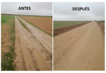 El Ayuntamiento finaliza el arreglo de caminos del Plan Cuatrienal de la Diputación Provincial