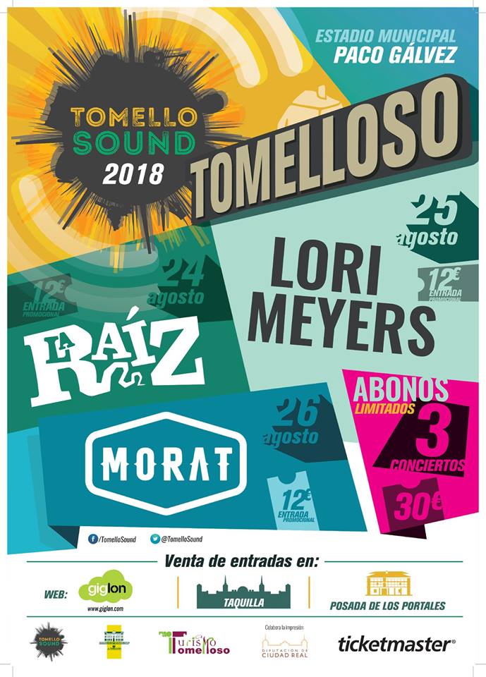 Morat, Lori Meyers y La Raíz en el Tomellosound 2018