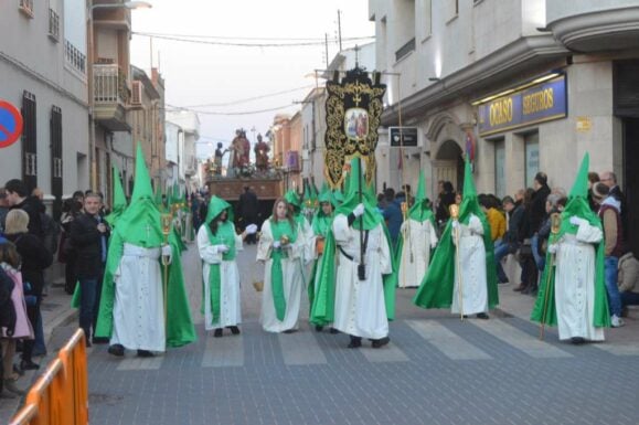 Las calles de Tomelloso presencian “La Oración y Juicio de Cristo” en este Jueves Santo
