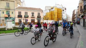 Las bicis toman las calles de Tomelloso